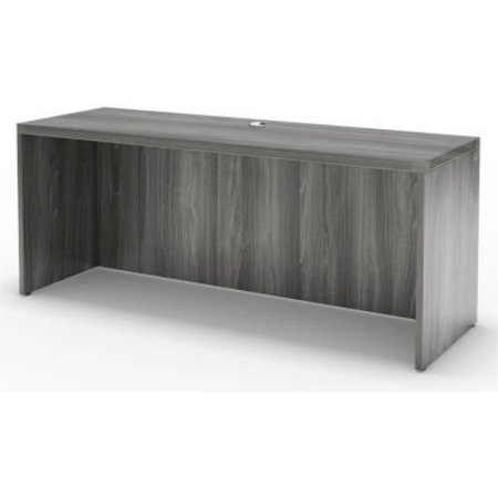 SAFCO Safco® Aberdeen 72"W Credenza 72"W x 24"D x 29-1/2"H Gray Steel ACD7224LGS